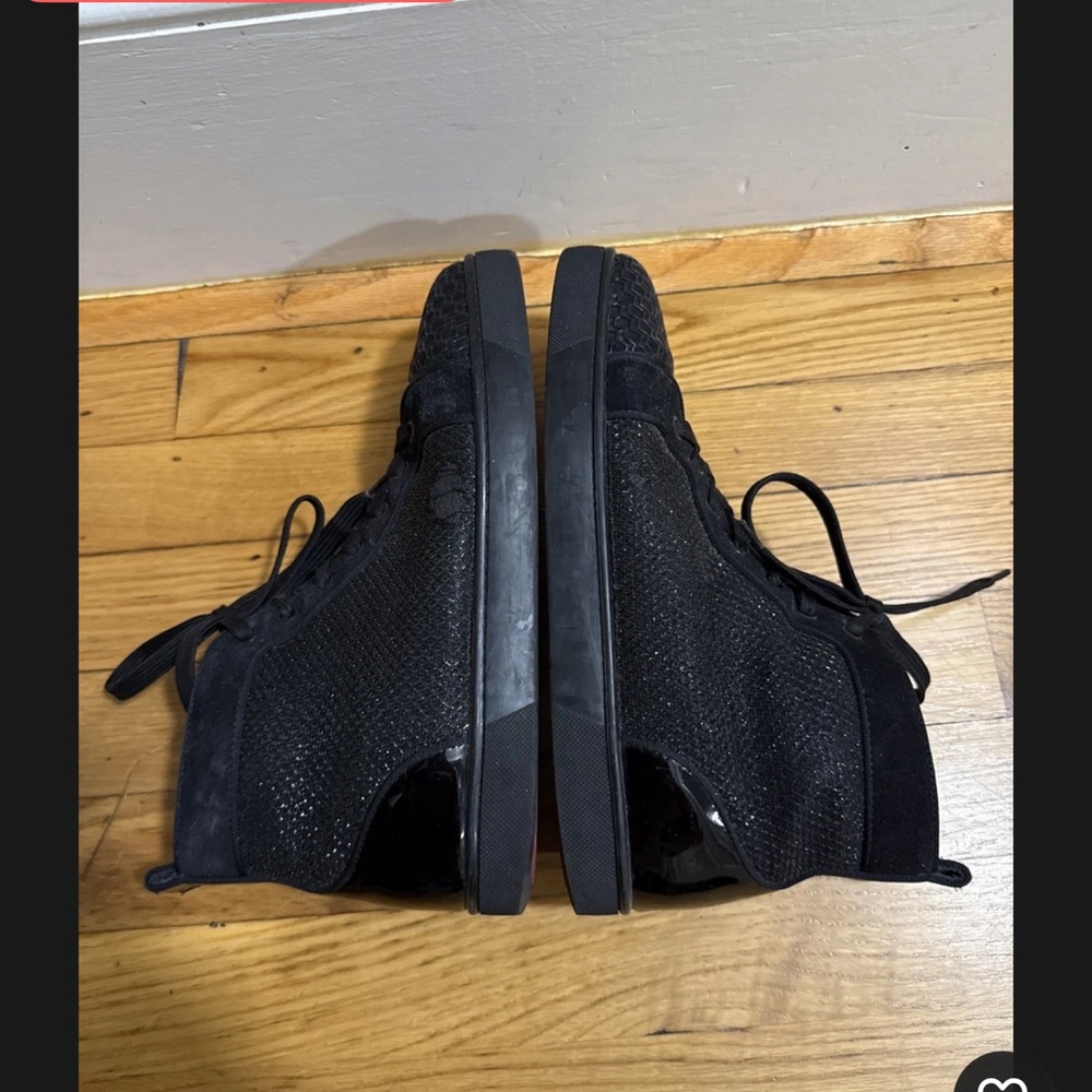 Christian Louboutin Black Sneakers - Picture 5 of 6